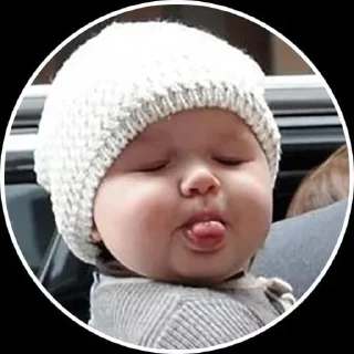 😋 emoji Babies Telegram sticker 17 of 19