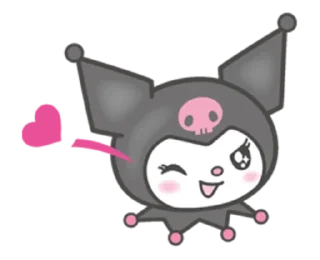 🦇 emoji Kuromi Telegram sticker 21 of 40