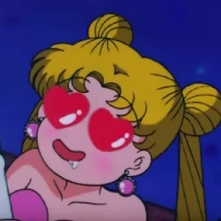 🤤 emoji sailor moon Telegram sticker 3 of 94