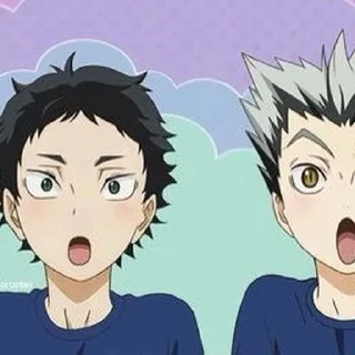 Sticker from Haikyuu