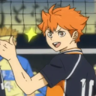 👍 emoji Haikyuu Telegram sticker 21 of 96