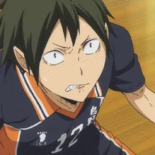 😁 emoji Haikyuu Telegram sticker 14 of 48