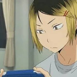 😑 emoji Haikyuu Telegram sticker 24 of 48