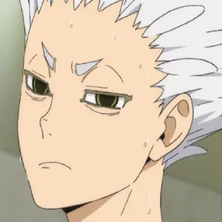 🧐 emoji Haikyuu Telegram sticker 13 of 96