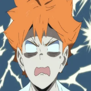 😱 emoji Haikyuu Telegram sticker 17 of 96