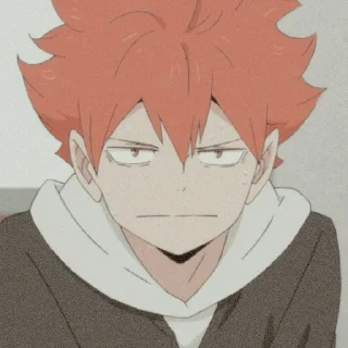 😑 emoji Haikyuu Telegram sticker 13 of 71
