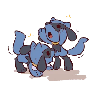 💥 emoji Advos Riolu Telegram sticker 18 of 120
