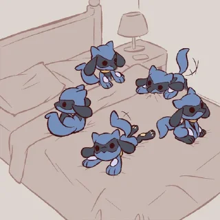 Sticker from AdvosArt Riolu