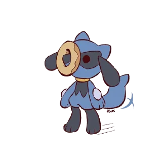 🍩 emoji Advos Riolu Telegram sticker 21 of 120