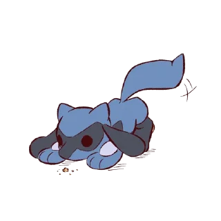 🐽 emoji Advos Riolu Telegram sticker 13 of 120