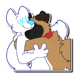 🤗 emoji Brent Telegram sticker 9 of 11