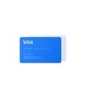 Sticker from Credit Card