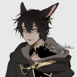 🧬 emoji Boy cat          by yuoka Telegram sticker 9 of 75