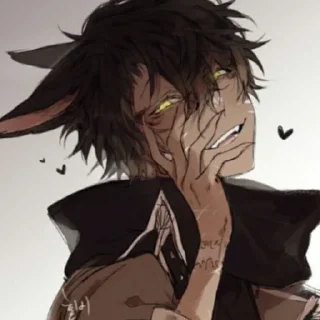 🧬 emoji Boy cat          by yuoka Telegram sticker 15 of 75