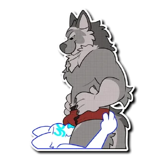 💦 emoji Thunder Grey Telegram sticker 12 of 14