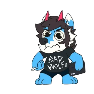 😭 emoji Darkness sticker set Telegram sticker 21 of 61