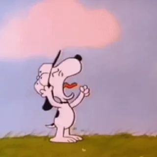 🐾 emoji kian as snoopy !! Telegram sticker 14 of 45