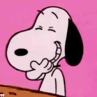 🐾 emoji kian as snoopy !! Telegram sticker 23 of 45