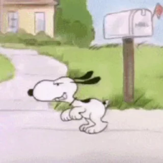 🐾 emoji kian as snoopy !! Telegram sticker 20 of 45