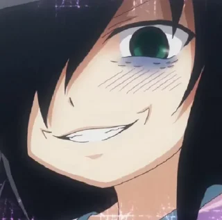 Sticker from Literally Tomoko