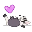 Sticker from Debra Zebra