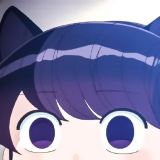 🍥 emoji Komi Shouko @AnimeDivision Telegram sticker 13 of 100