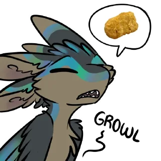 🍗 emoji What is that animal? Telegram sticker 16 of 44
