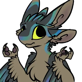 🤷 emoji What is that animal? Telegram sticker 17 of 44