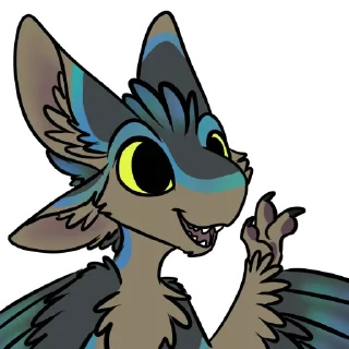 👋 emoji What is that animal? Telegram sticker 6 of 44