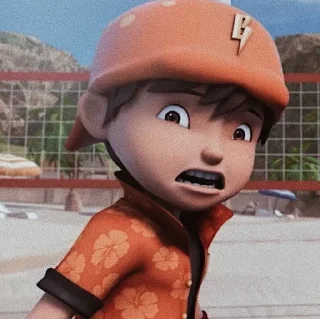 😱 emoji Boboiboy ori v2 bye @gracyzx Telegram sticker 2 of 27