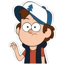 🙁 emoji Gravity Falls Telegram sticker 10 of 52