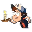 🕯 emoji Gravity Falls Telegram sticker 13 of 52