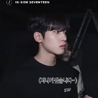 Wonwoo The Late Late Show with 'James Corden' BEHIND
