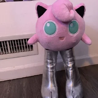 👢 emoji Sawako as Jigglypuff Telegram sticker 5 of 29