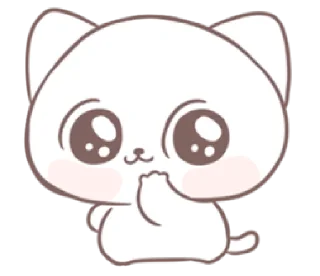 😊 Marshmallow Puppies: Kitty!, Telegram sticker 14 of 40