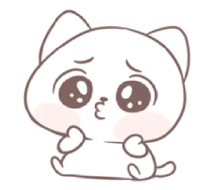 😔 Marshmallow Puppies: Kitty!, Telegram sticker 19 of 40
