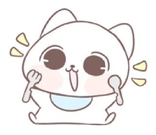 🍴 Marshmallow Puppies: Kitty!, Telegram sticker 10 of 40