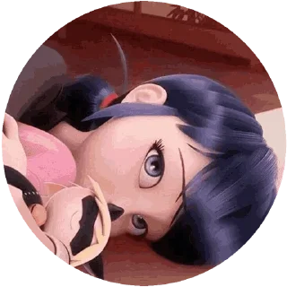🥺 emoji Marinette for Melissa H. Telegram sticker 8 of 33