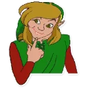 💩 emoji Zelda CD-i Telegram sticker 7 of 48