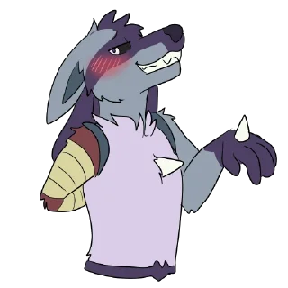 ☺️ emoji Lucas the Lucario Telegram sticker 9 of 120