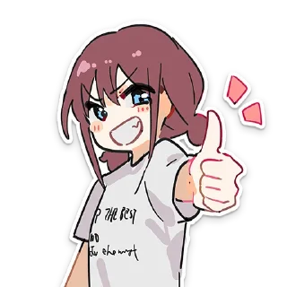 Sticker from Girls Band Cry by @YDPFaLION