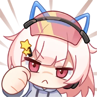 👊 emoji Virtuareal耀光表情包 @BK0717 Telegram sticker 17 of 20