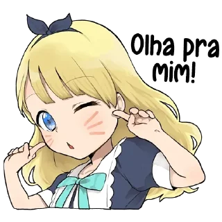 Sticker from A garotinha Alice - @oneesanstickers