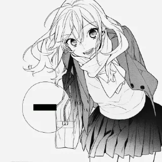 🕸 HORI KYOKO -@MY_MANGASTICKERS, Telegram sticker 21 of 40