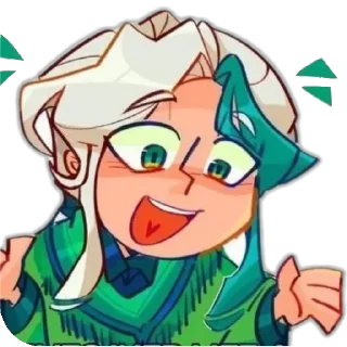 😃 emoji INFJ Fanart & Memes 2 Telegram sticker 11 of 49