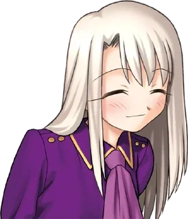 ☺️ emoji ༺ @AnimeTor1 ༻ Fate/Stay night Telegram sticker 14 of 74