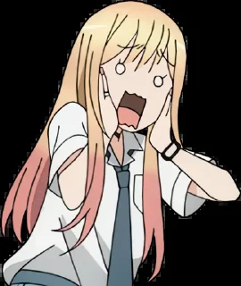 😱 emoji marin Telegram sticker 23 of 23