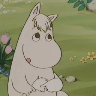 🥺 emoji Moomin! Telegram sticker 21 of 42