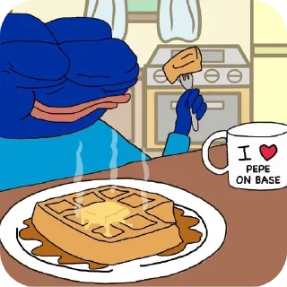 📖 emoji $Pepe @officialpepebase Telegram sticker 21 of 120