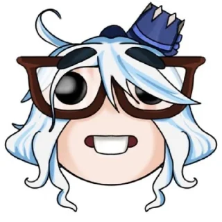 🙂 emoji 𝙿𝚊𝚌𝚔 𝚍𝚊 𝙰𝚗𝚊𝚋𝚒𝚋𝚒💙⊹ Telegram sticker 5 of 103